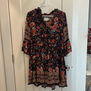 Anthropologie Floral Dress